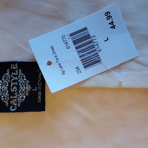 NWT CalStyle Lace Tank Dress - Picture 7 of 9